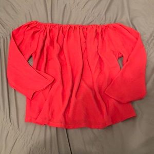 AQUA Off the shoulder top!